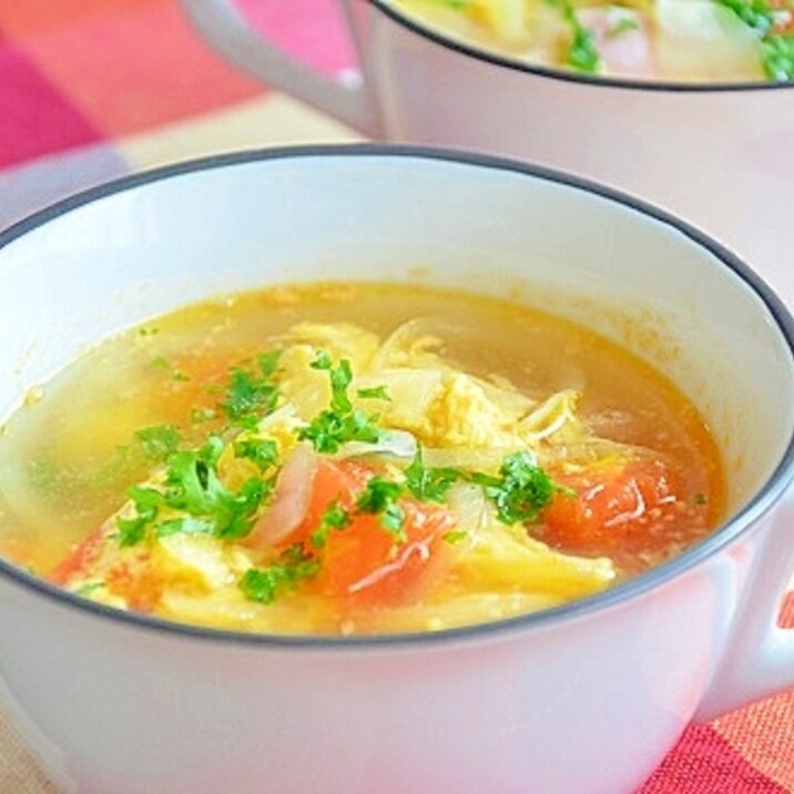 オニオントマトスープ